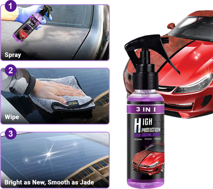 3 in 1 High Protection Quick Car Ceramic Coating Spray