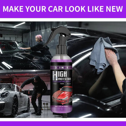 3 in 1 High Protection Quick Car Ceramic Coating Spray