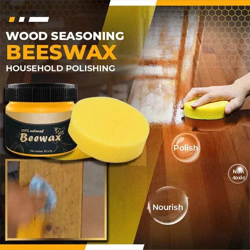 WOOD SEASONING BEESWAX HOUSEHOLD POLISHING