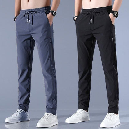 🔥Men's High Stretch Multi-pocket Skinny Cargo Pants👖 (PACK OF 2)