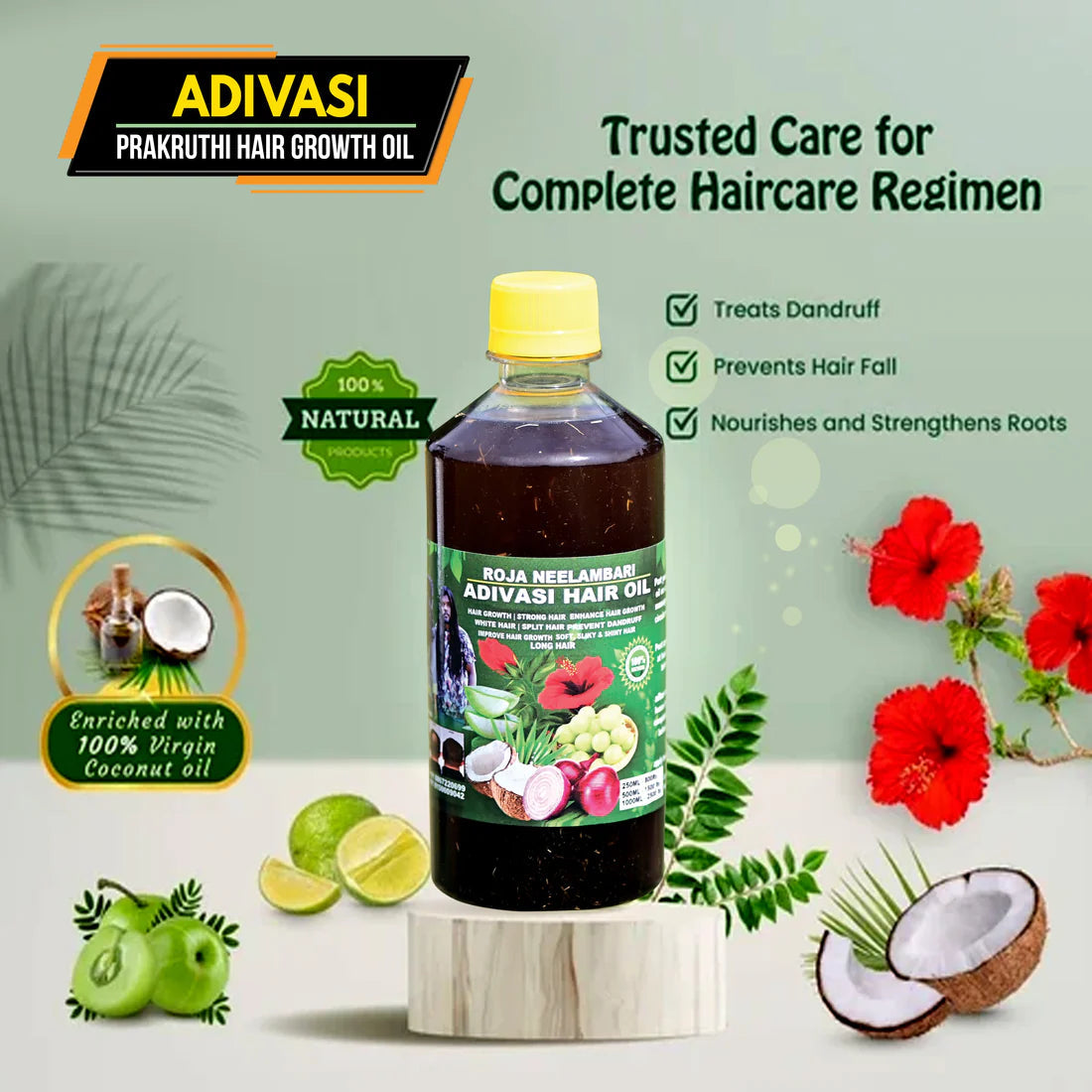 Adivasi Jeeva Sanjivani Herbal Hair🔥 BUY 1 GET 1 FREE🔥