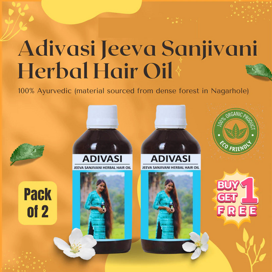 Adivasi Neelgiri Herbal Hair Oil 100ml (Pack of 2)