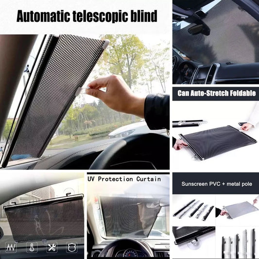 Automatic car curtain