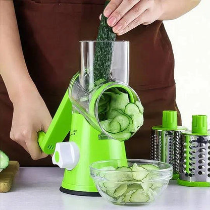 4 in 1 Rotary Drum Vegetable Grater & Slicer