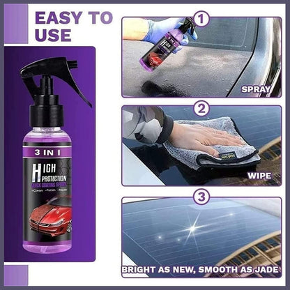 3 in 1 High Protection Quick Car Ceramic Coating Spray