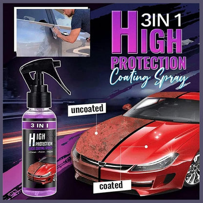 3 in 1 High Protection Quick Car Ceramic Coating Spray