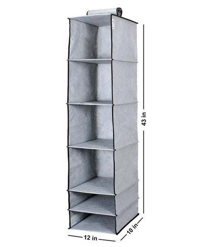 6 Shelves Foldable Hanging Wardrobe Organizers - ⭐⭐⭐⭐⭐ 24,000+ REVIEWS